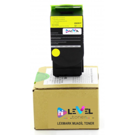 Hilevel Toner, HT-CX310Y Lexmark CX310-410-510 Yellow 2.000 Sayfa Toner